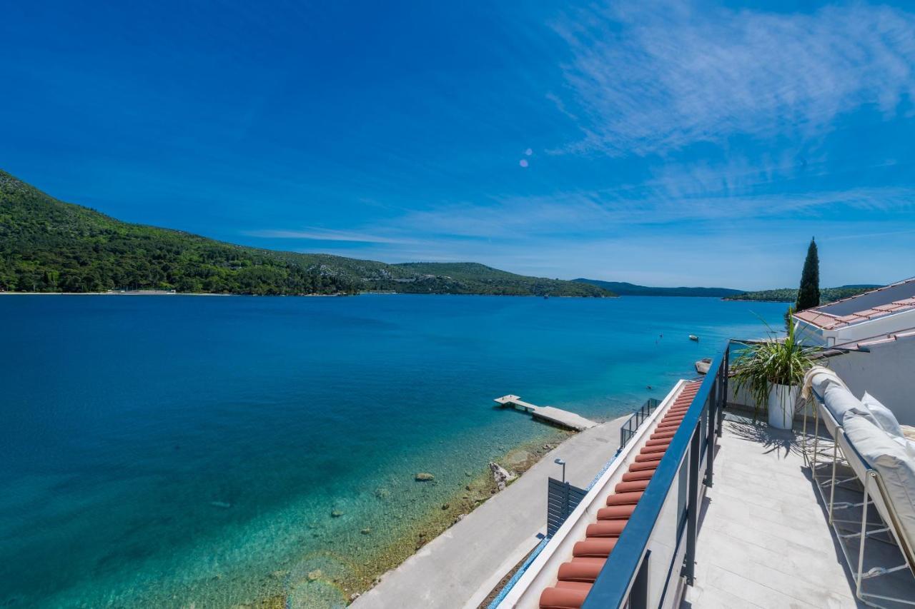 Captivating Belle Riviere Private Infinity Pool Next To The Sea Slano Villa Dubrovnik