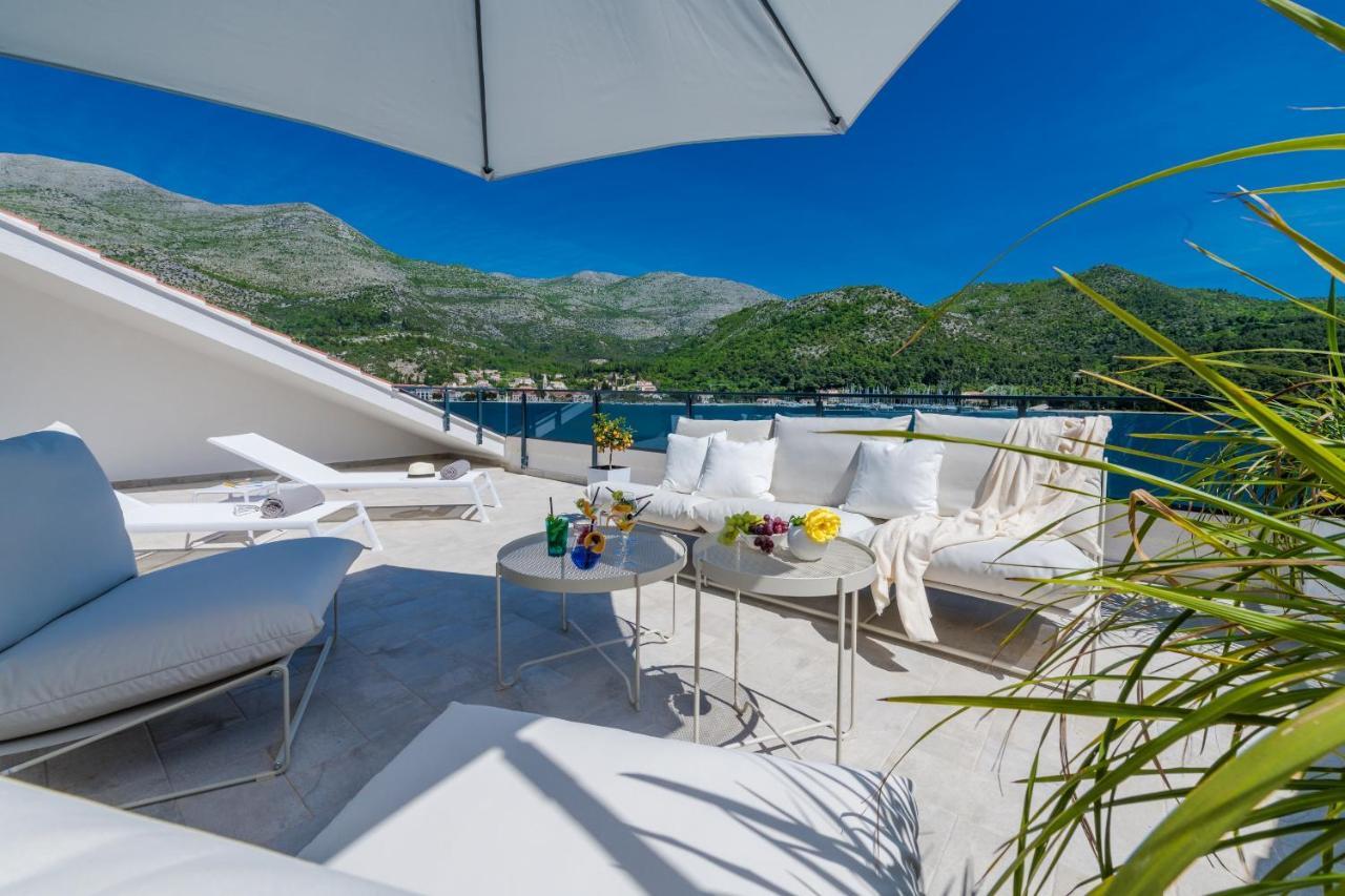 Captivating Belle Riviere Private Infinity Pool Next To The Sea Slano Villa Dubrovnik