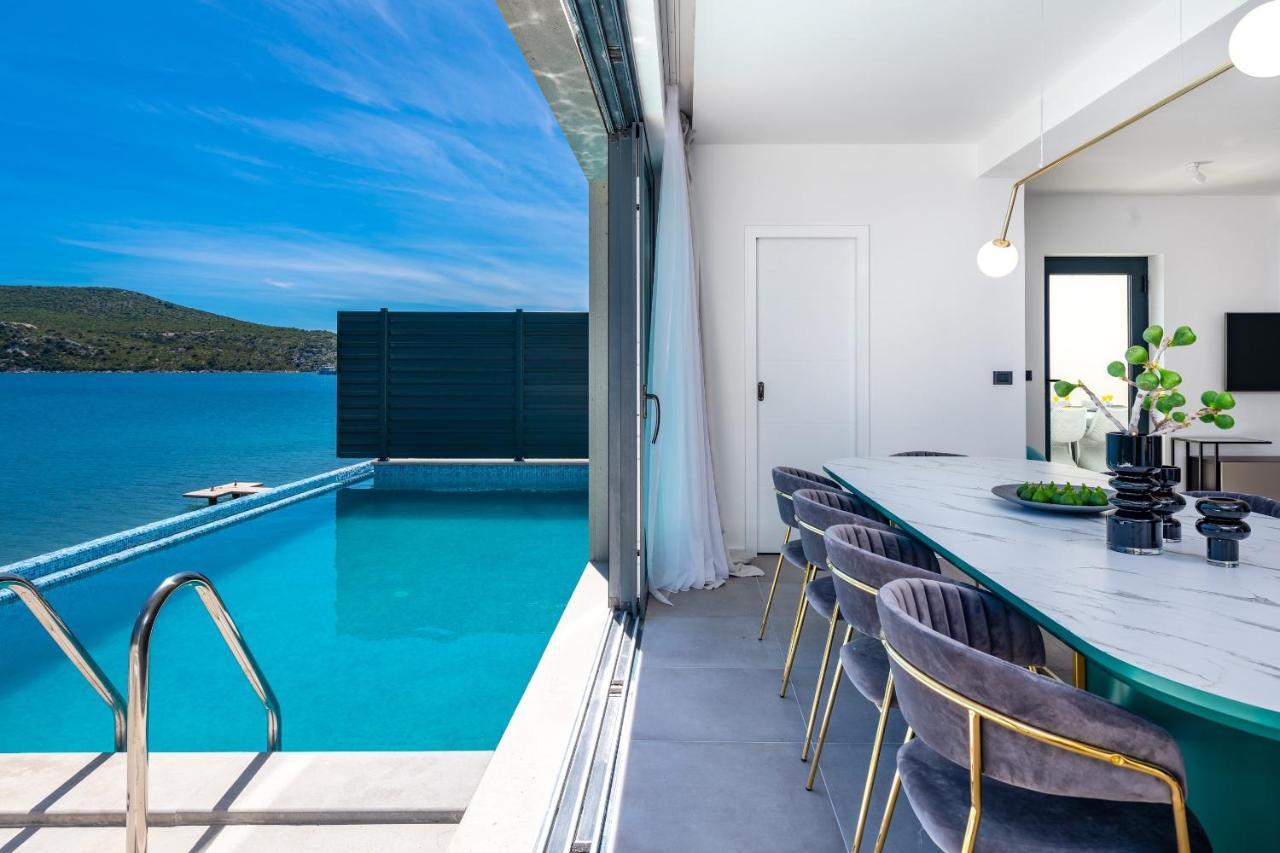 Captivating Belle Riviere Private Infinity Pool Next To The Sea Slano Villa Dubrovnik