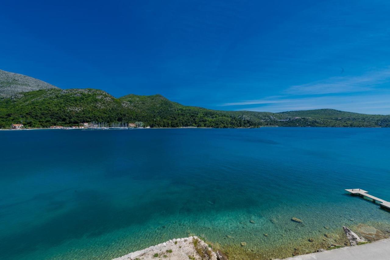 Captivating Belle Riviere Private Infinity Pool Next To The Sea Slano * Dubrovnik