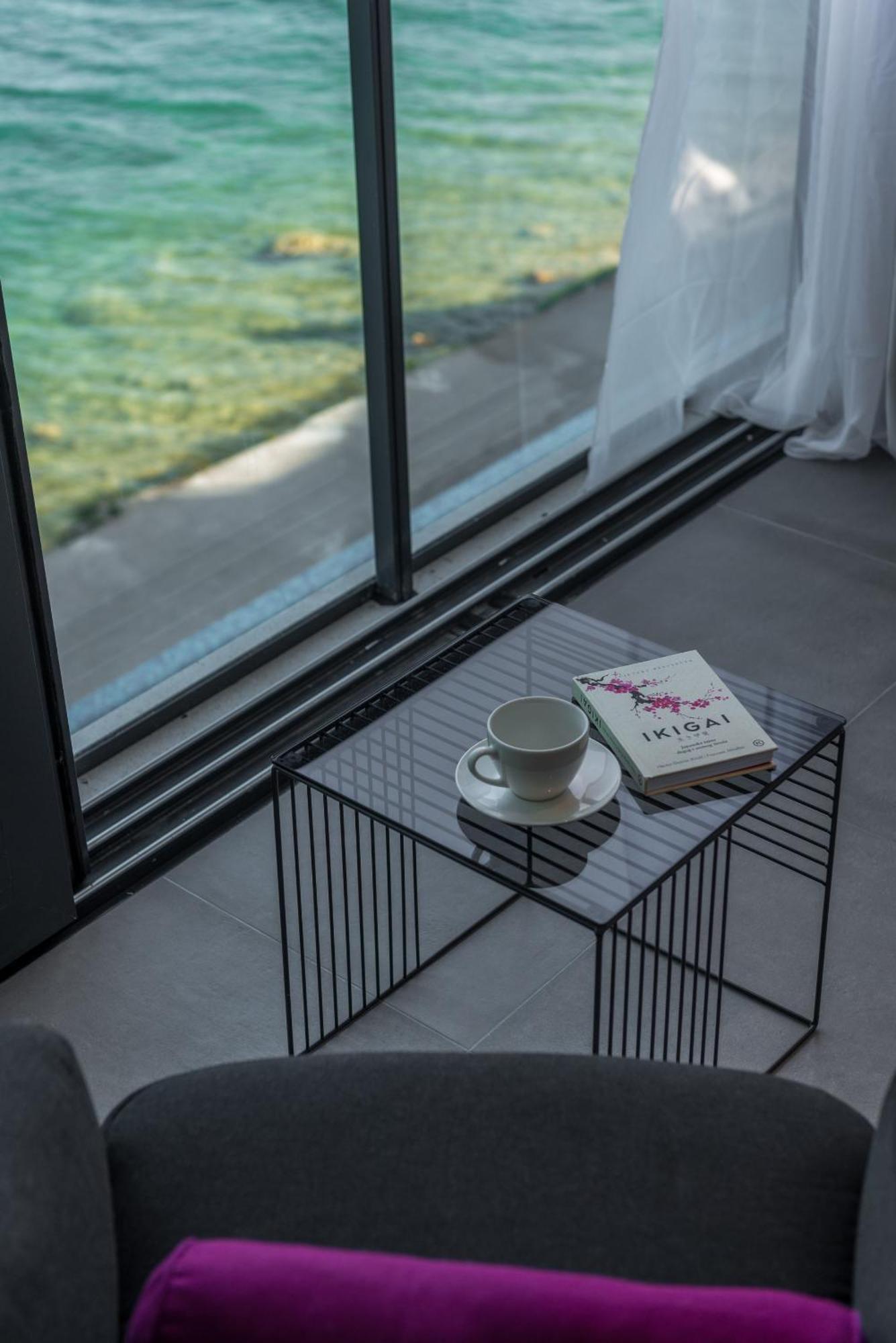 Captivating Belle Riviere Private Infinity Pool Next To The Sea Slano *